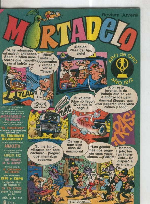 Mortadelo revista semanal numero 157
