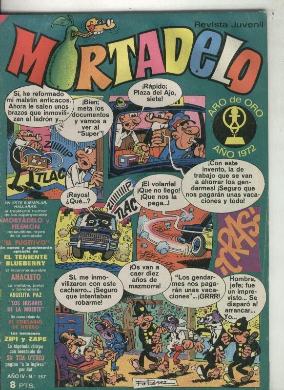 Mortadelo revista semanal numero 157
