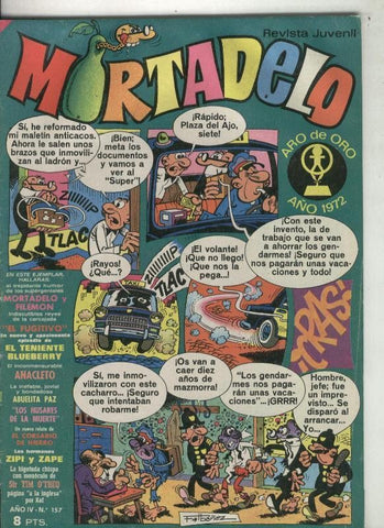 Mortadelo revista semanal numero 157