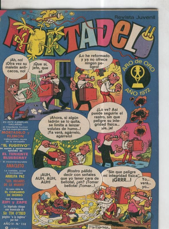 Mortadelo revista semanal numero 158