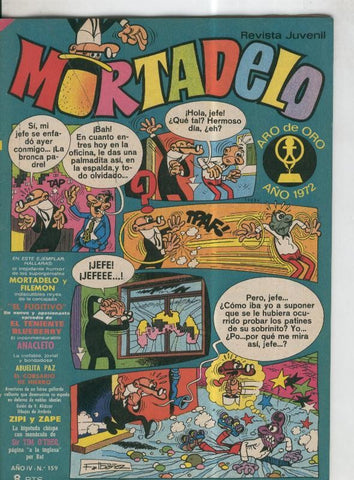 Mortadelo revista semanal numero 159