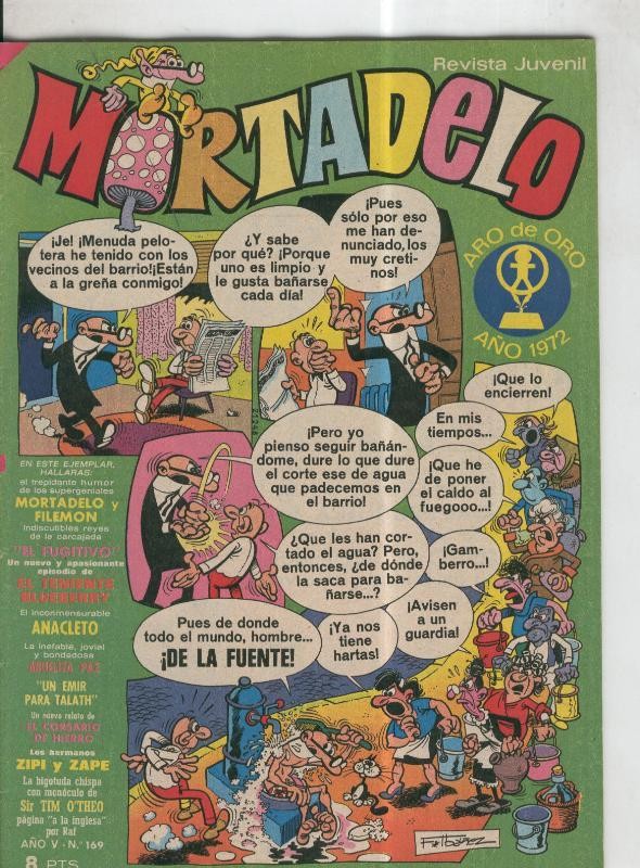 Mortadelo revista semanal numero 169