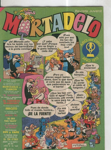 Mortadelo revista semanal numero 169