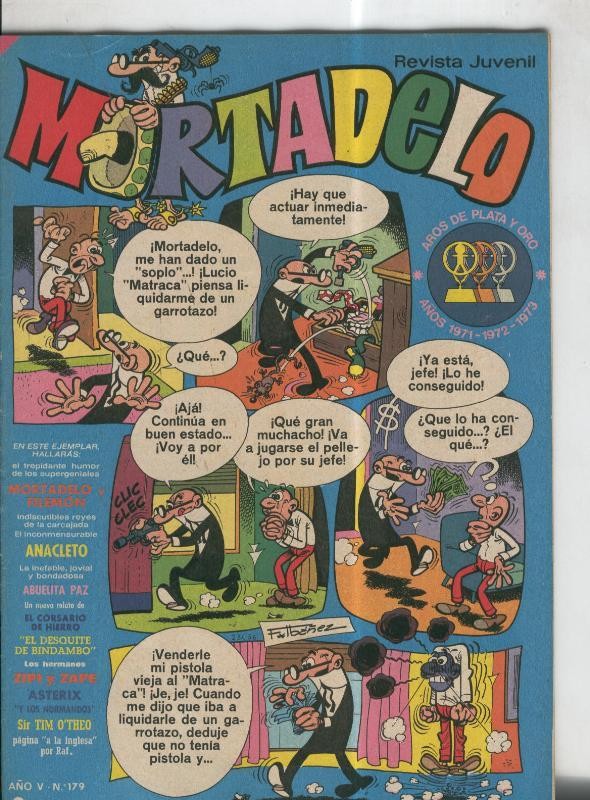 Mortadelo revista semanal numero 179