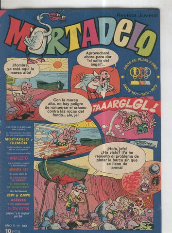 Mortadelo revista semanal numero 182