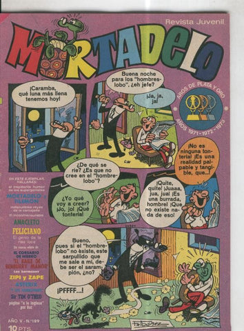 Mortadelo revista semanal numero 189