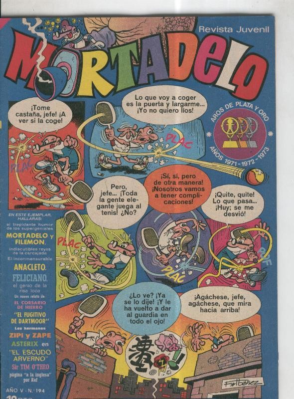 Mortadelo revista semanal numero 194