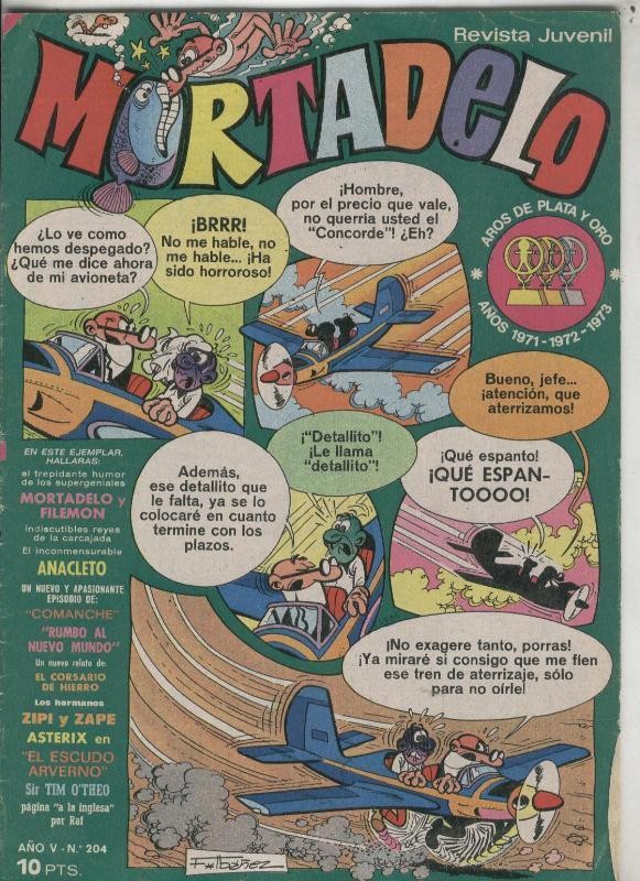 Mortadelo revista semanal numero 204