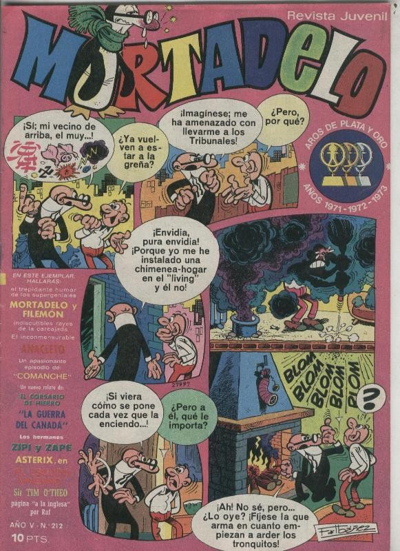 Mortadelo revista semanal numero 212