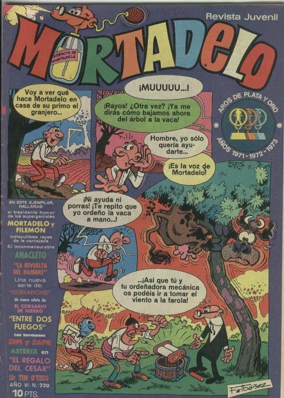 Mortadelo revista semanal numero 220