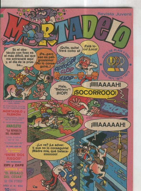 Mortadelo revista semanal numero 223