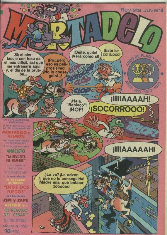 Mortadelo revista semanal numero 223