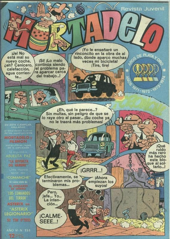 Mortadelo revista semanal numero 235
