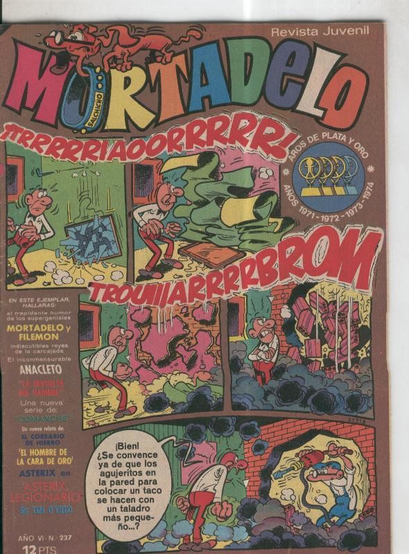 Mortadelo revista semanal numero 237