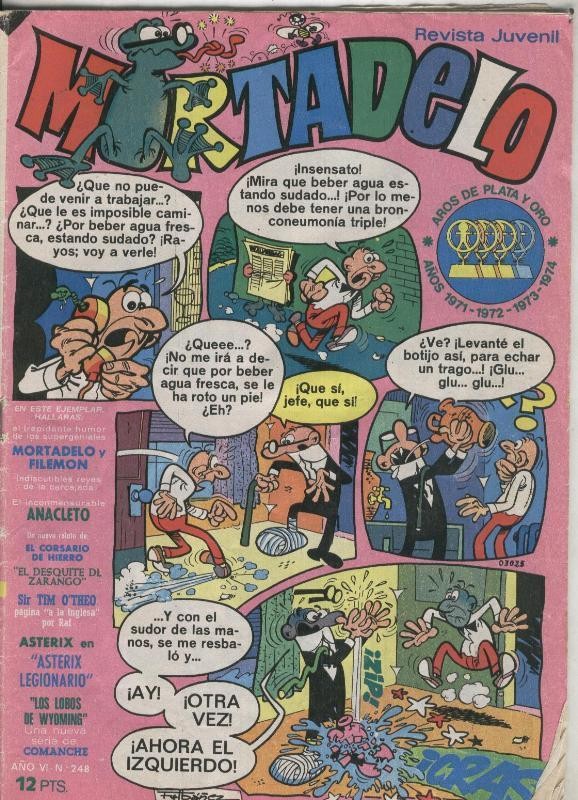 Mortadelo revista semanal numero 248