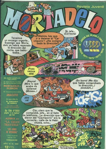 Mortadelo revista semanal numero 260