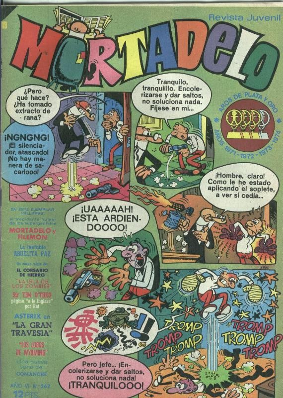 Mortadelo revista semanal numero 262