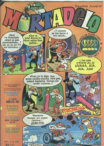 Mortadelo revista semanal numero 265
