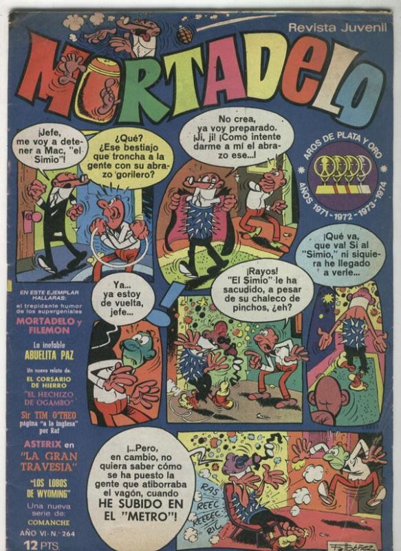 Mortadelo revista semanal numero 264