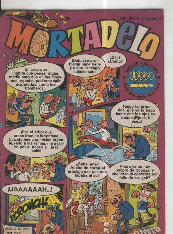 Mortadelo revista semanal numero 269