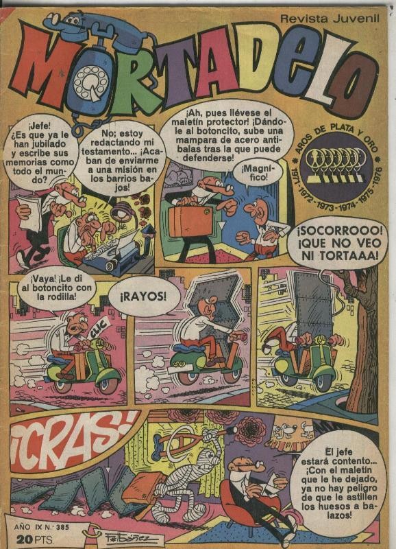 Mortadelo revista semanal numero 385