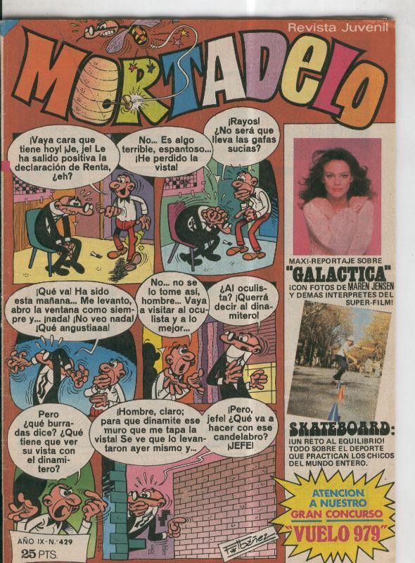 Mortadelo revista semanal numero 429