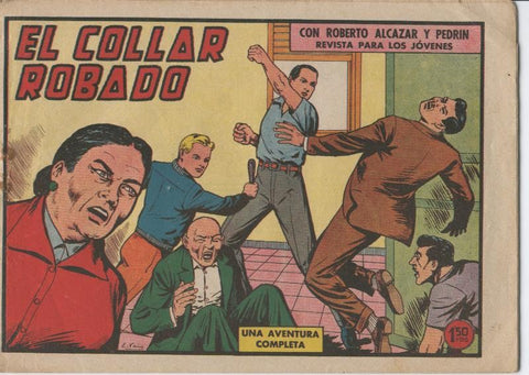 Roberto Alcazar y Pedrin original numero 0472: El collar robado