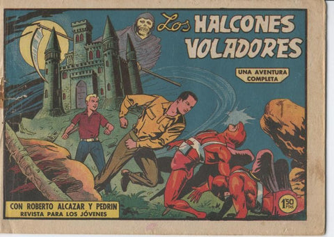 Roberto Alcazar y Pedrin original numero 0474: Los halcones voladores
