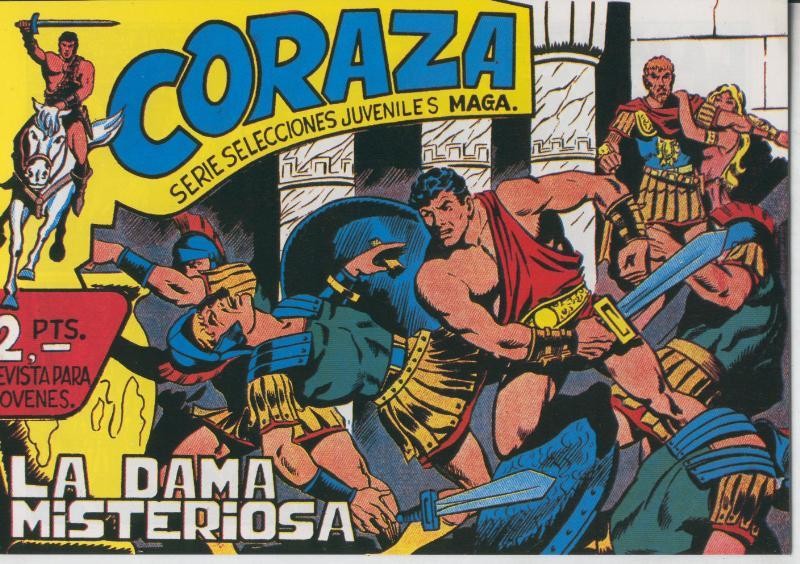 Coraza coleccion facsimil numero 18: La dama misteriosa