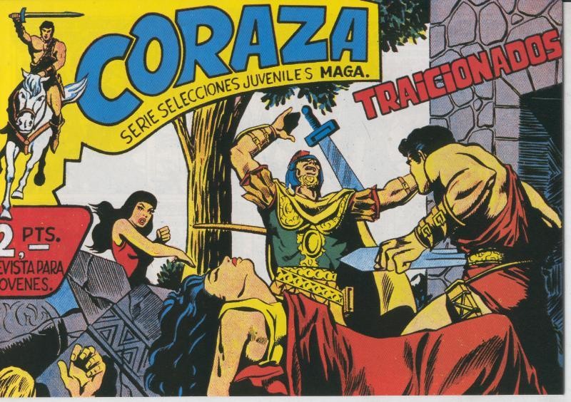 Coraza coleccion facsimil numero 22: Traicionados