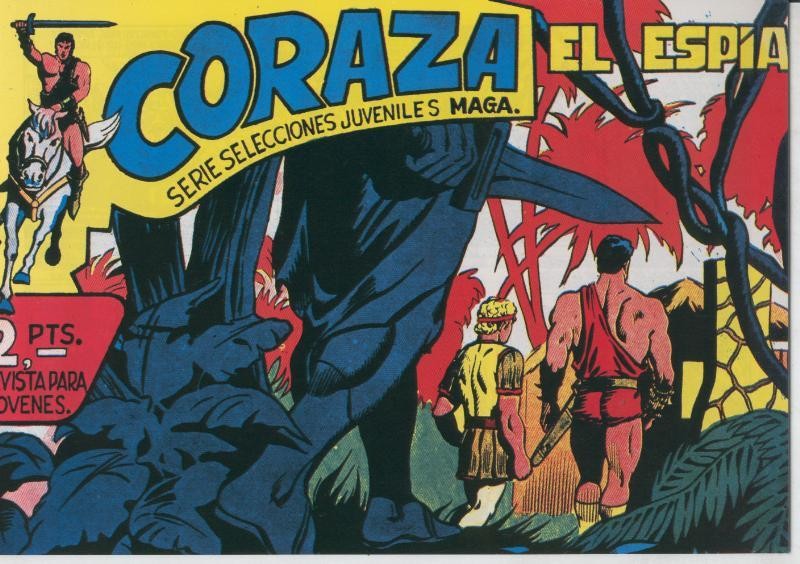 Coraza coleccion facsimil numero 28: El espia