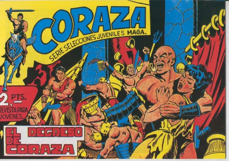 Coraza coleccion facsimil numero 36: El regreso de coraza