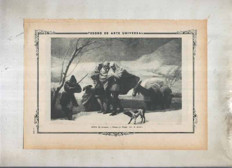 Lamina 154: El invierno de Goya