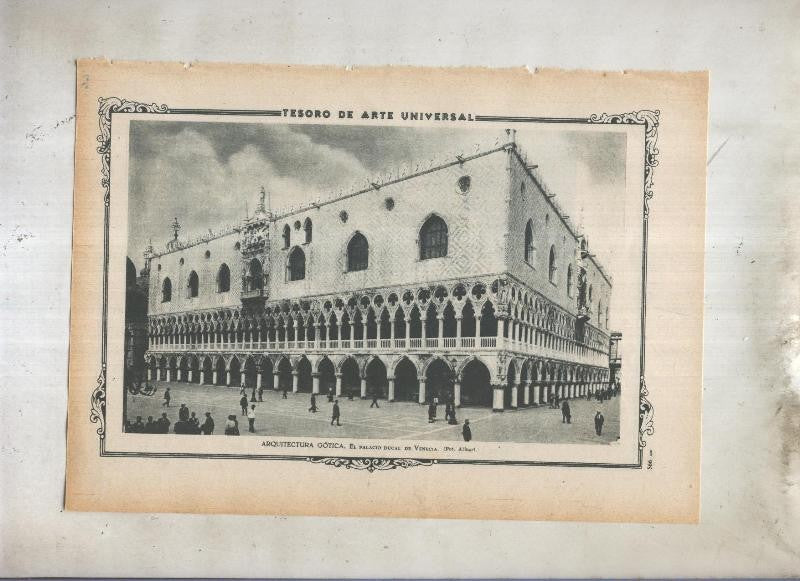 Lamina 155: El palacio Ducal de Venecia
