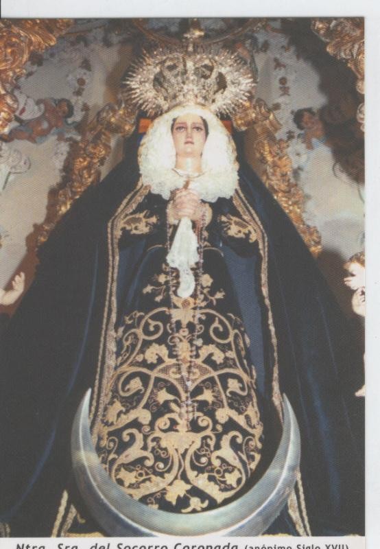 Postal 013567: Virgen Nuestra Señora del Socorro Coronada