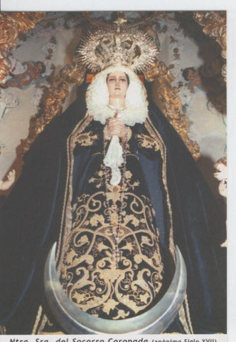 Postal 013567: Virgen Nuestra Señora del Socorro Coronada