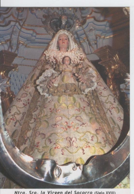 Postal 013568: Virgen Nuestra Señora la Virgen del Socorro