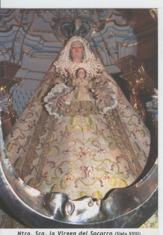 Postal 013568: Virgen Nuestra Señora la Virgen del Socorro
