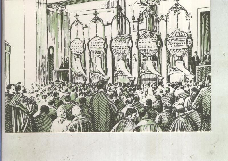 Postal 013577: Loteria primitiva , dibujo de Picolo, 1888