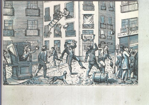 Postal 013579: Loteria primitiva , grabado siglo XIX