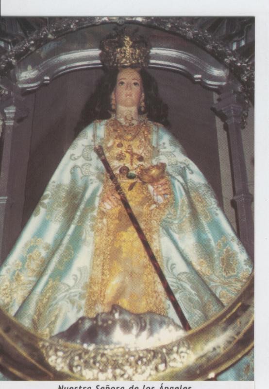 Postal 013608: Virgen Nuestra Señora de los Angeles