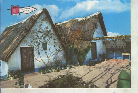 Postal 013633: Barracas tipicas de Valencia