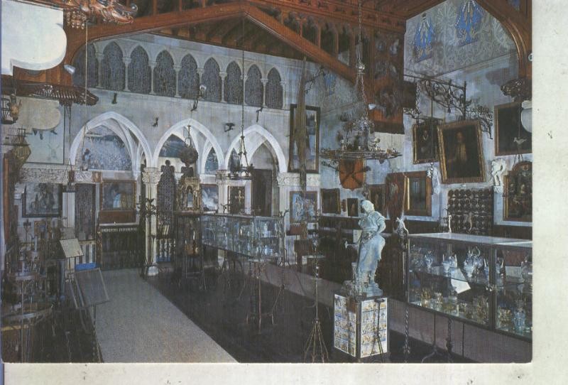 Postal 013639: Salon principal del museo Ferrat y Maricel de Sitges, Barcelona