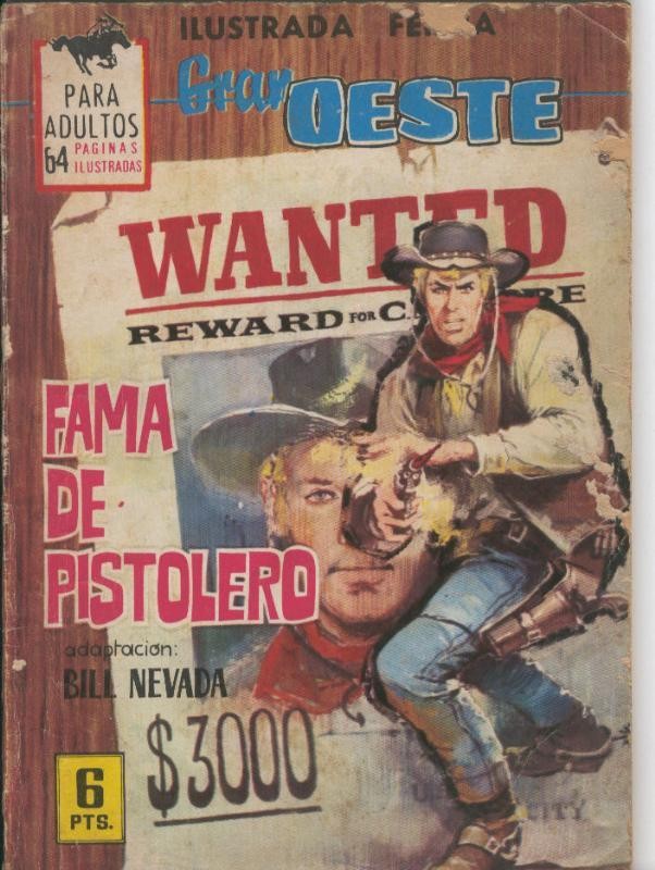 Gran Oeste numero 298: Fama de pistolero