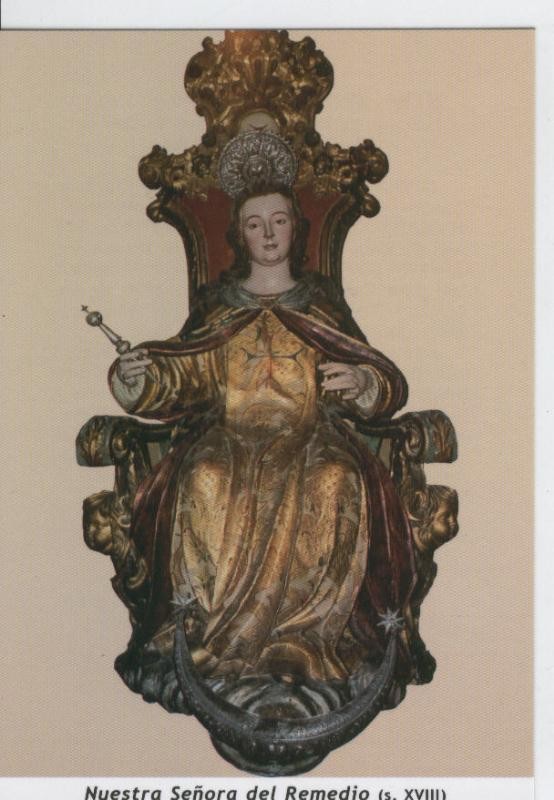 Postal 013665: Virgen Nuestra Señora del Remedio