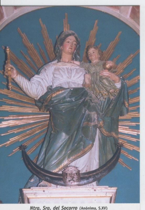Postal 013667: Virgen Nuestra Señora del Socorro