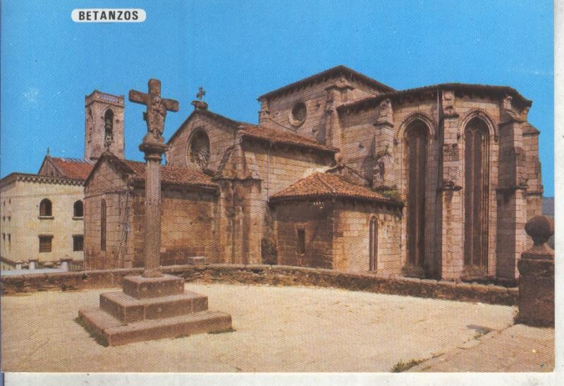 Postal 013692: Iglesia de San Francisco en Betanzos, Coruña