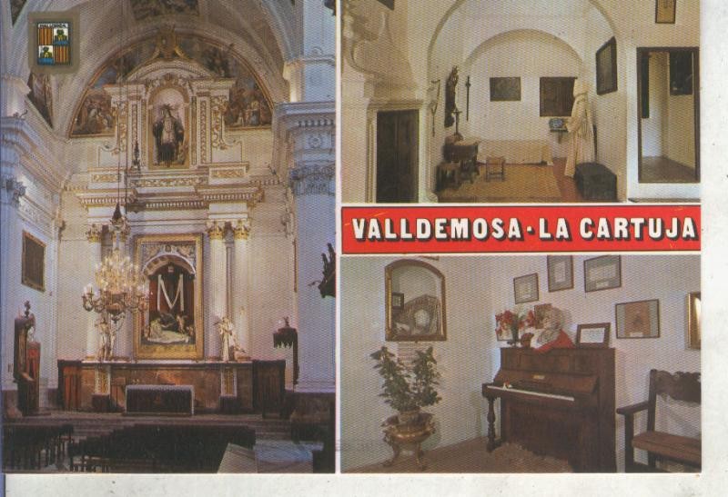Postal 013698: Vistas interior de la Cartuja de Valldemosa, Mallorca