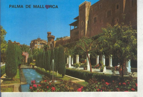 Postal 013700: Jardines del Huerto del Rey en Palma de Mallorca