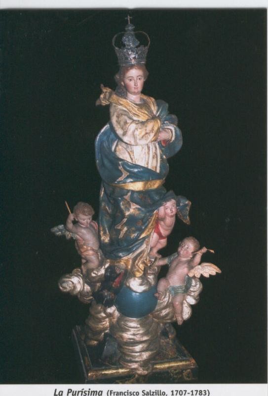 Postal 013705: Virgen La Purisima (Francisco Salzillo)